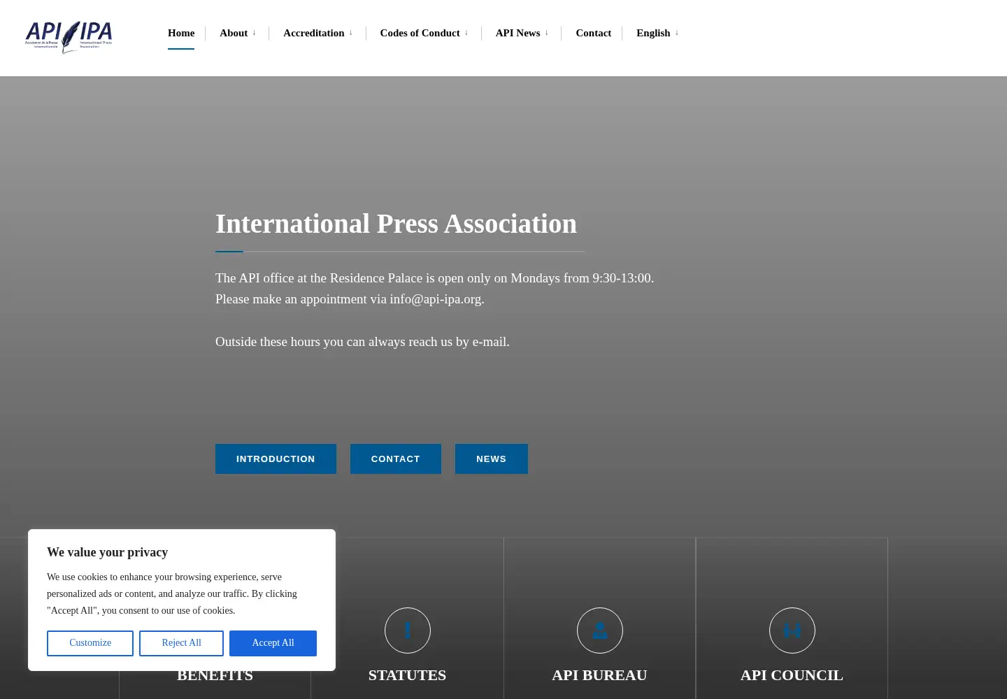 Screenshot of api-ipa.org