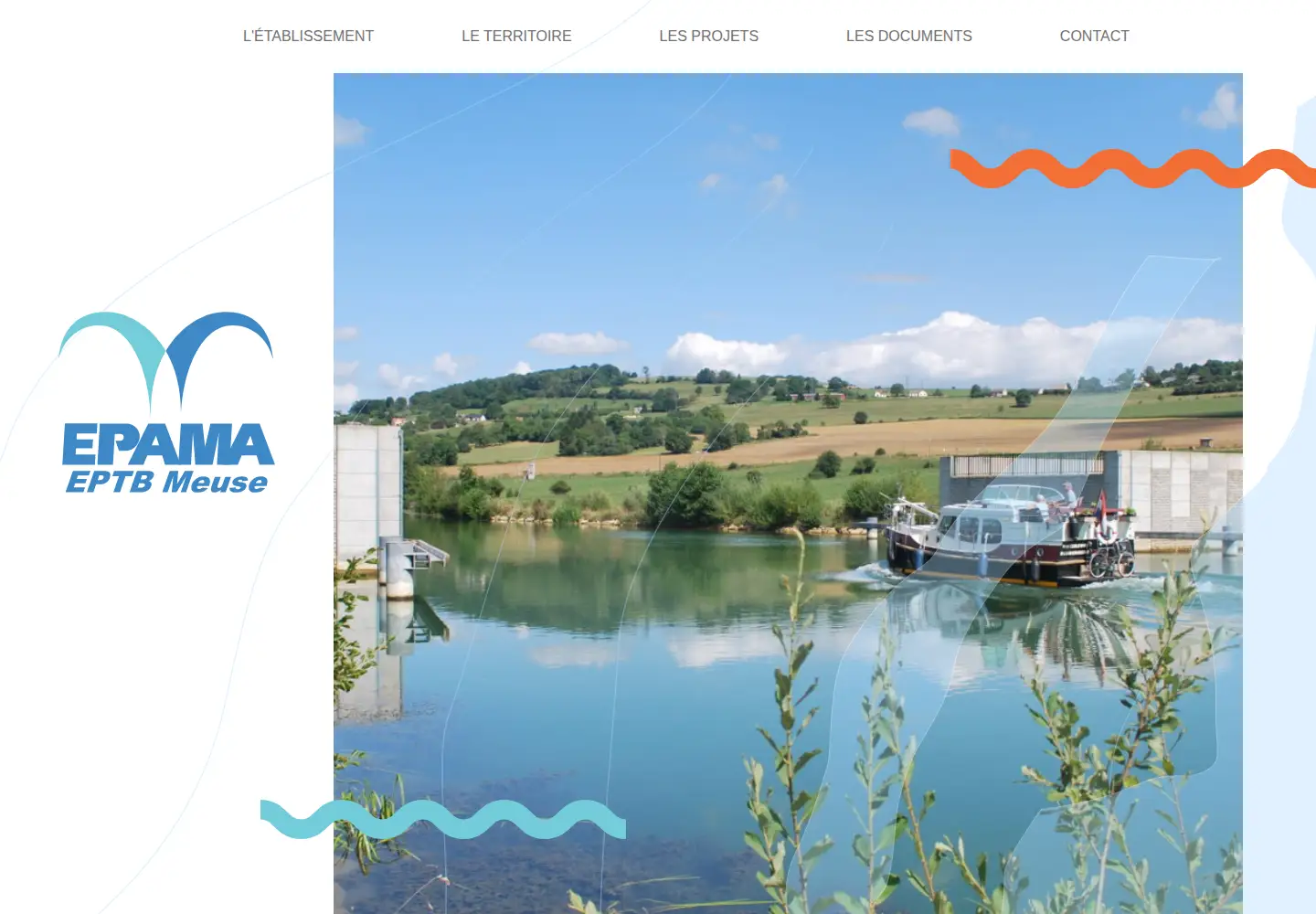 Screenshot of epama.fr