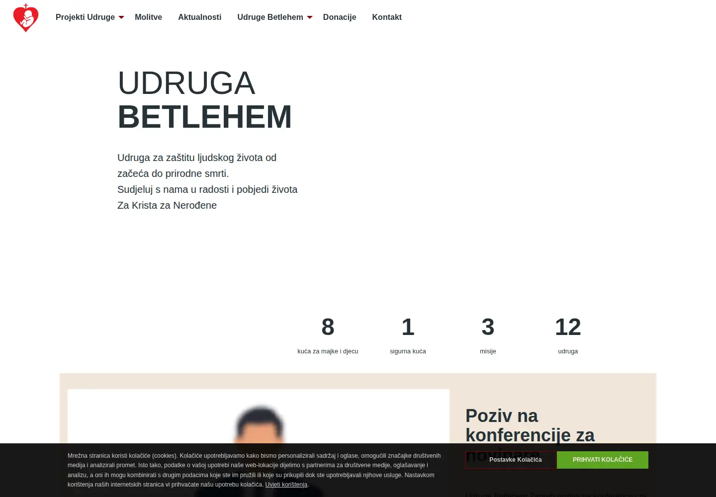 Screenshot of betlehem.hr