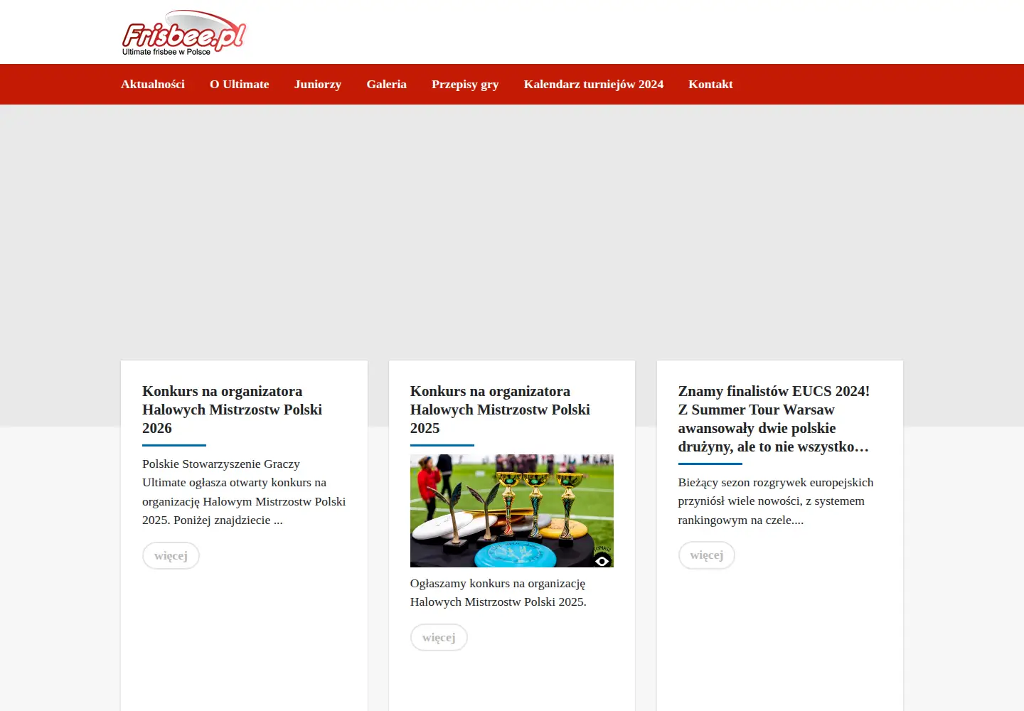 Screenshot of frisbee.pl