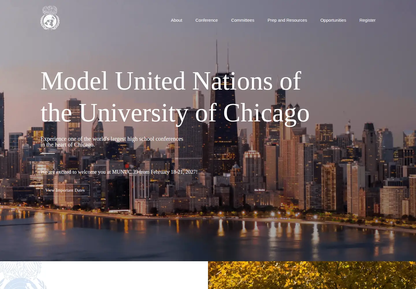 Screenshot of munuc.org