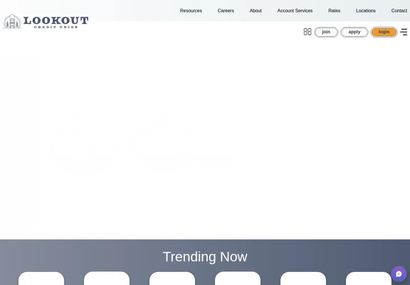 Screenshot of lookoutcu.com