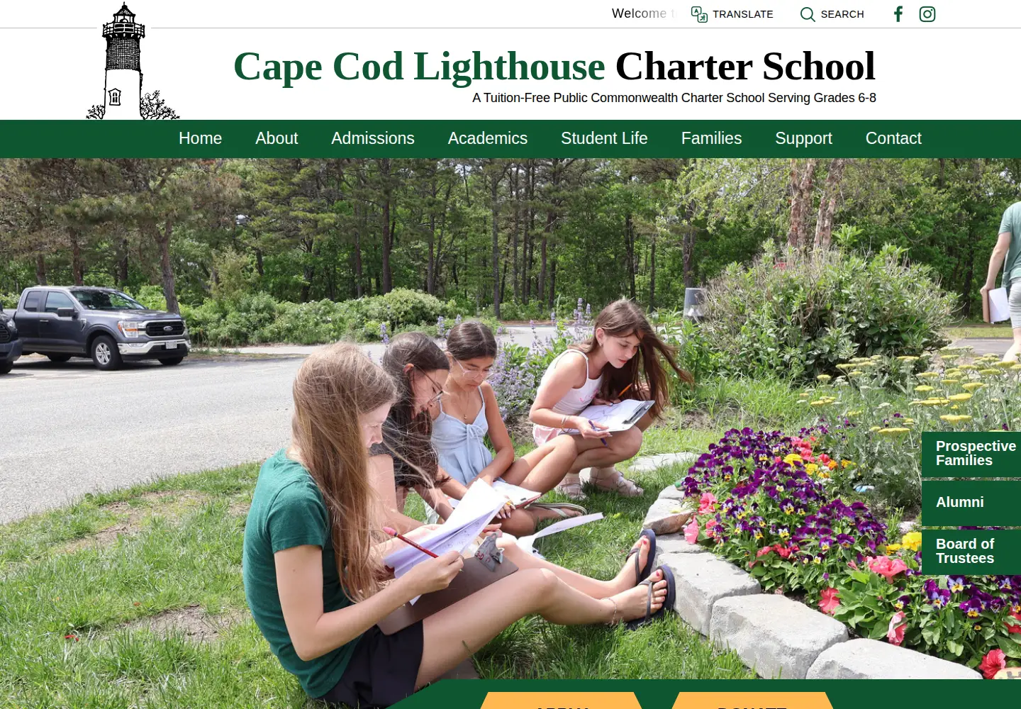 Screenshot of cclighthouseschool.org