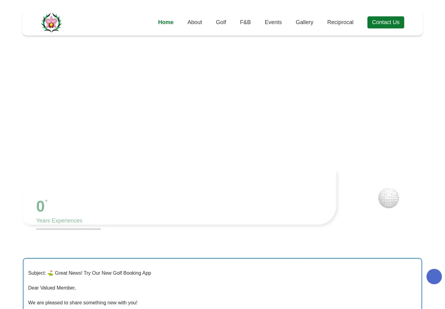 Screenshot of penanggolfclub.com.my