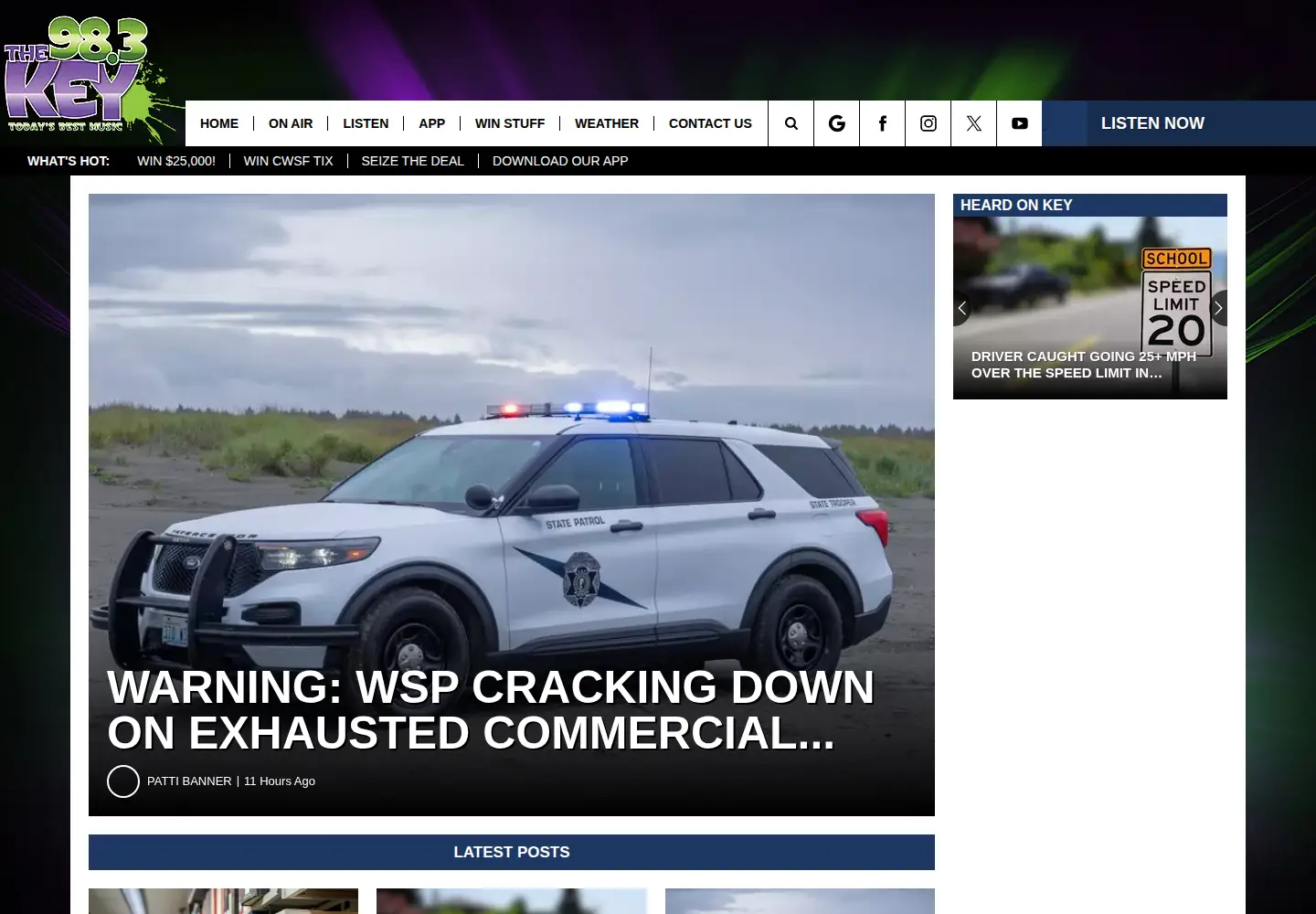 Screenshot of keyw.com