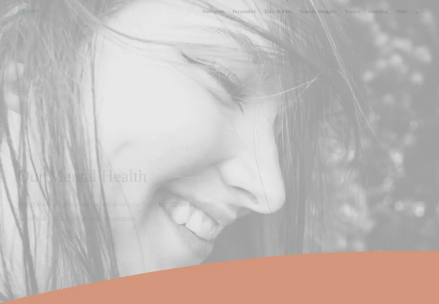 Captured homepage of ourmental.health in the current scan