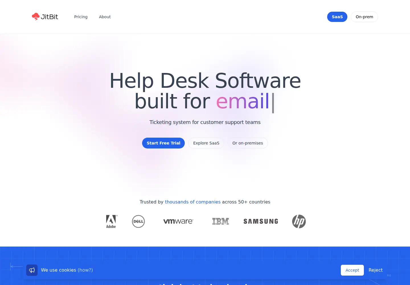 Screenshot of jitbit.com