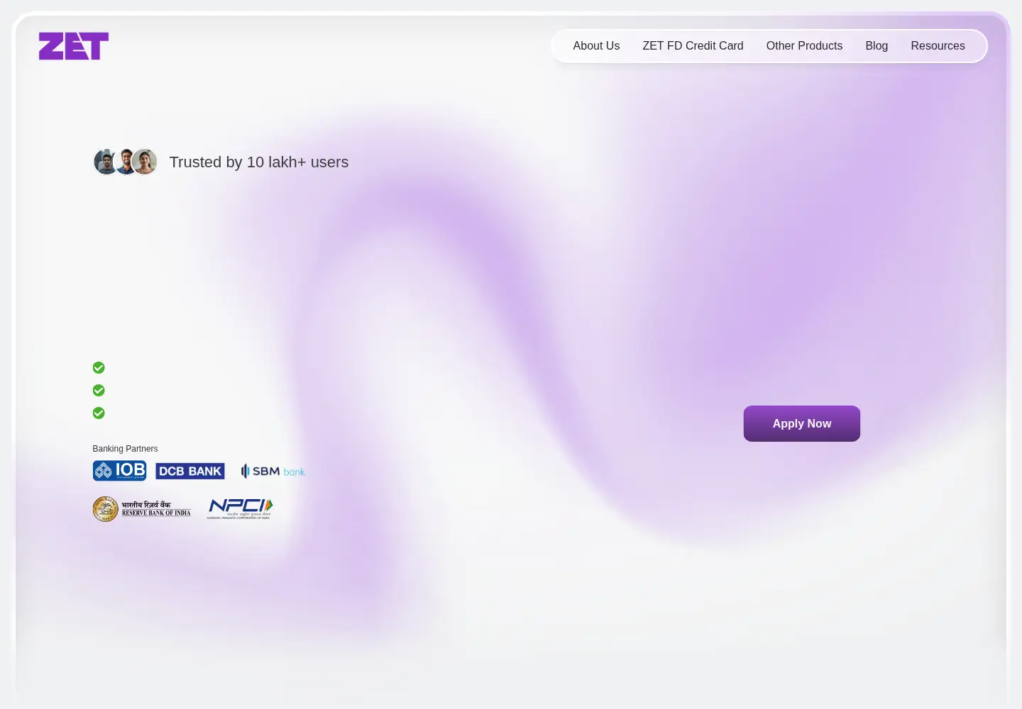 Screenshot of zetapp.in