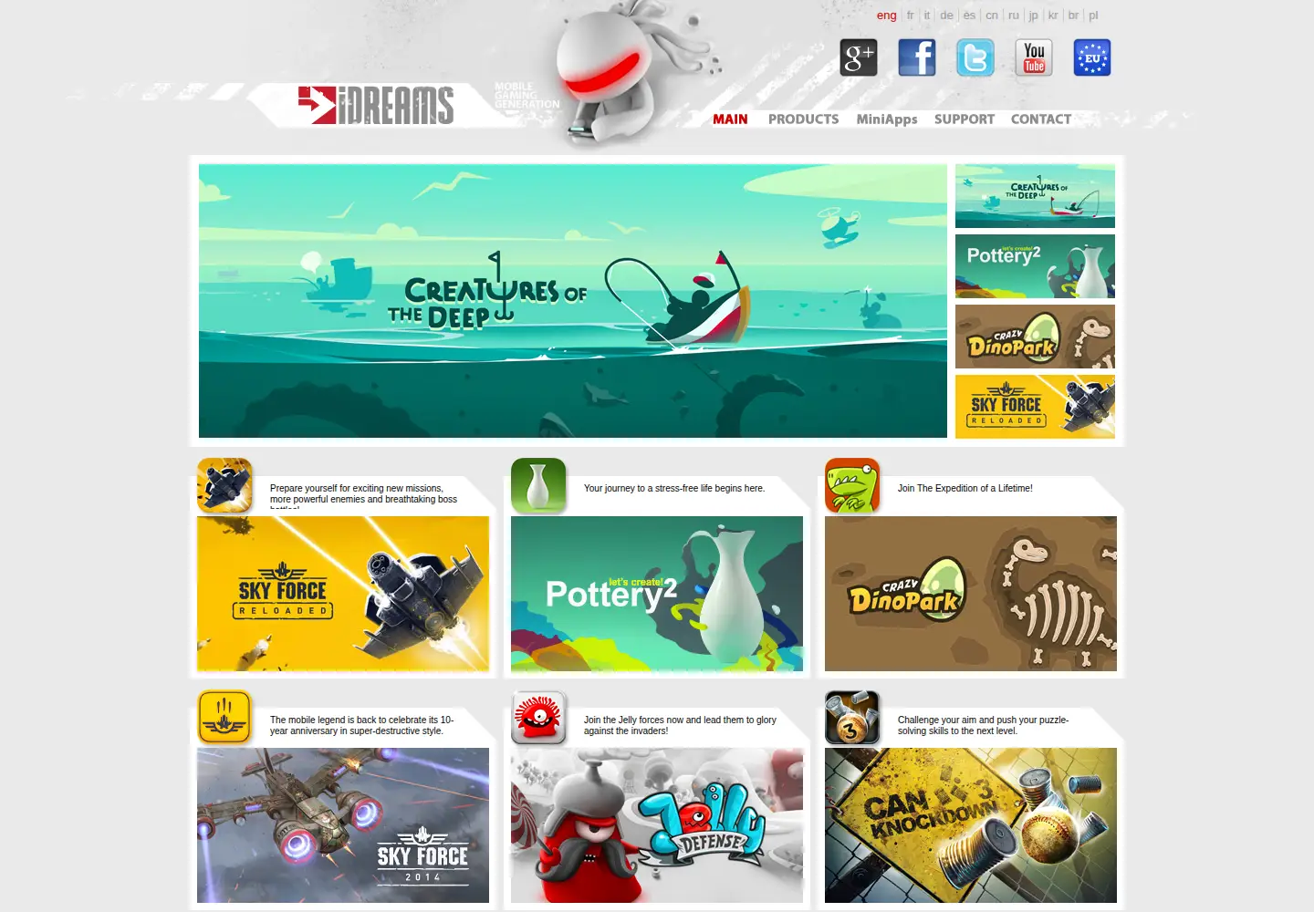 Screenshot of idreams.pl