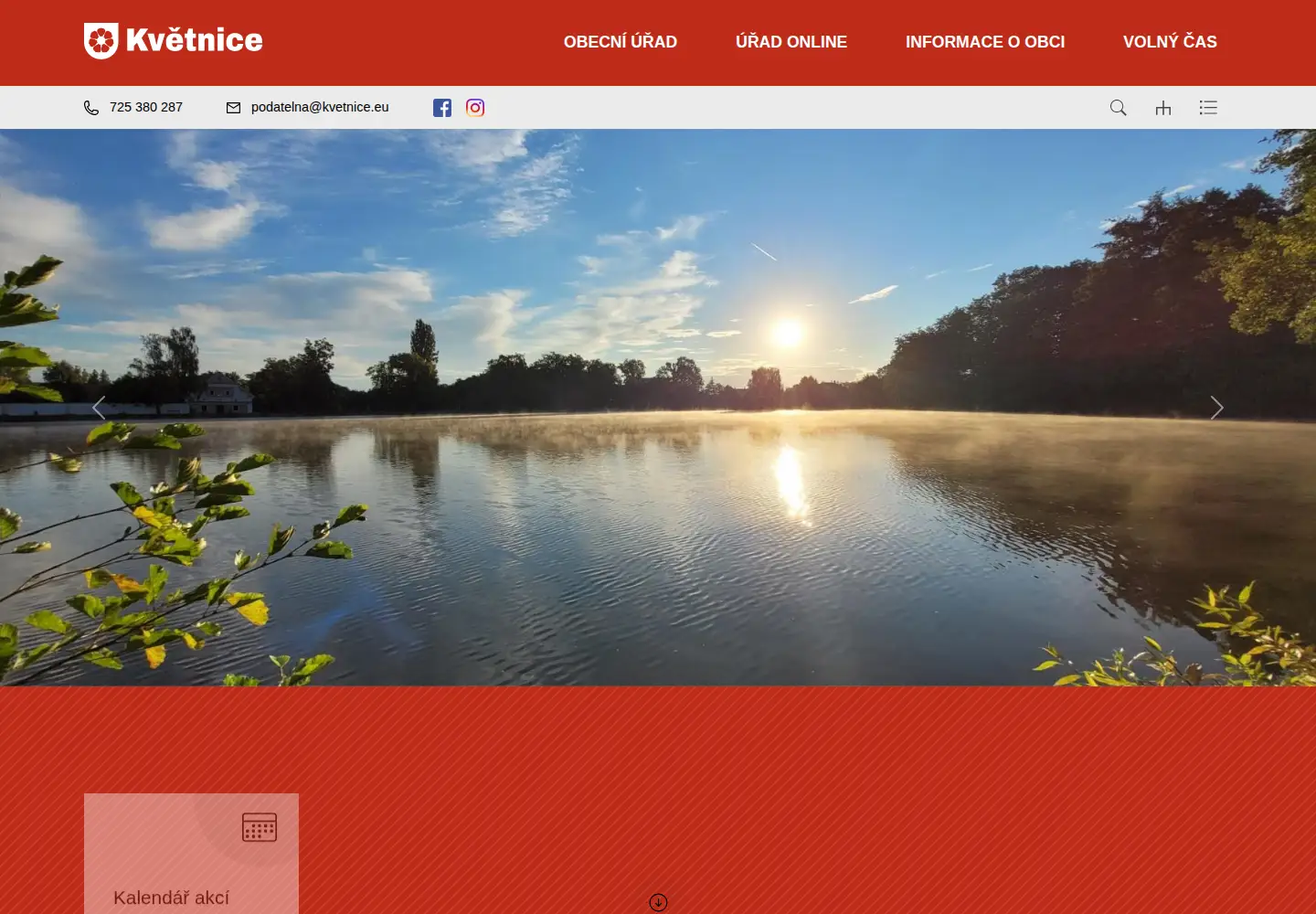 Screenshot of kvetnice.eu