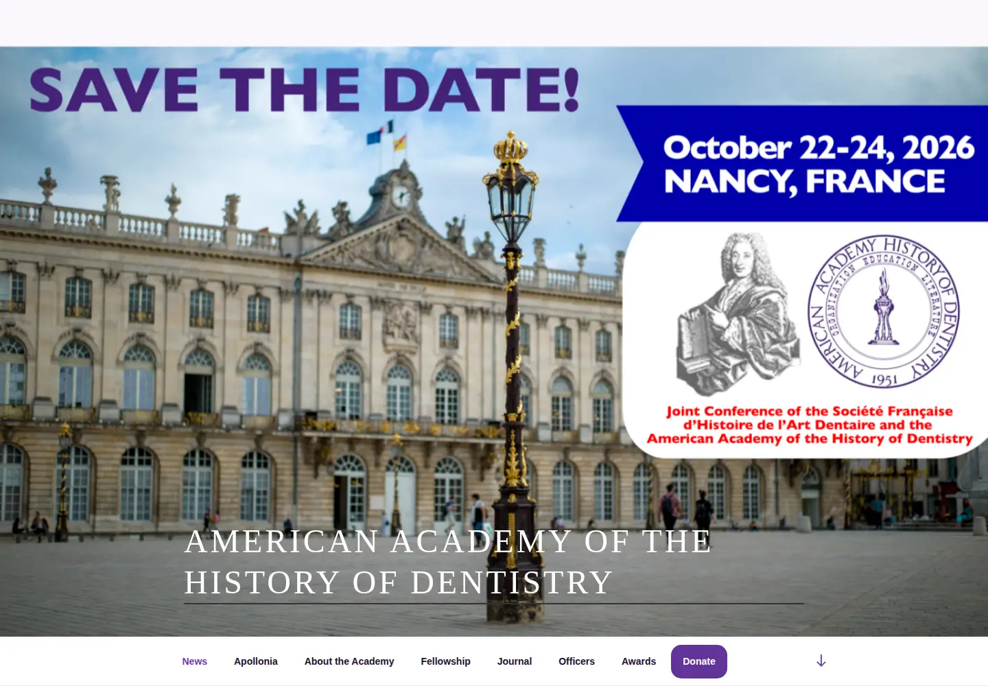 Captured homepage of histden.org in the current scan