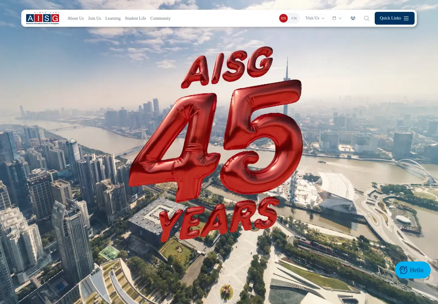 Screenshot of aisgz.org