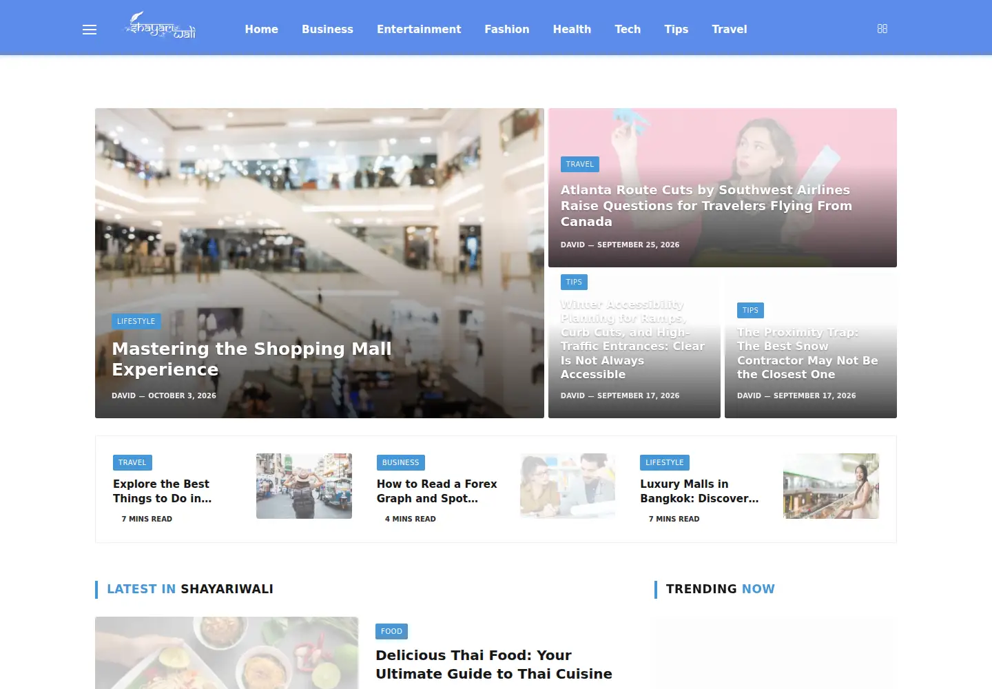 Screenshot of shayariwali.com