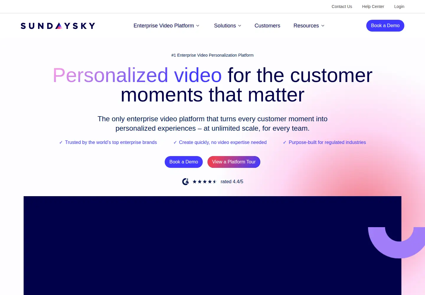 Screenshot of sundaysky.com