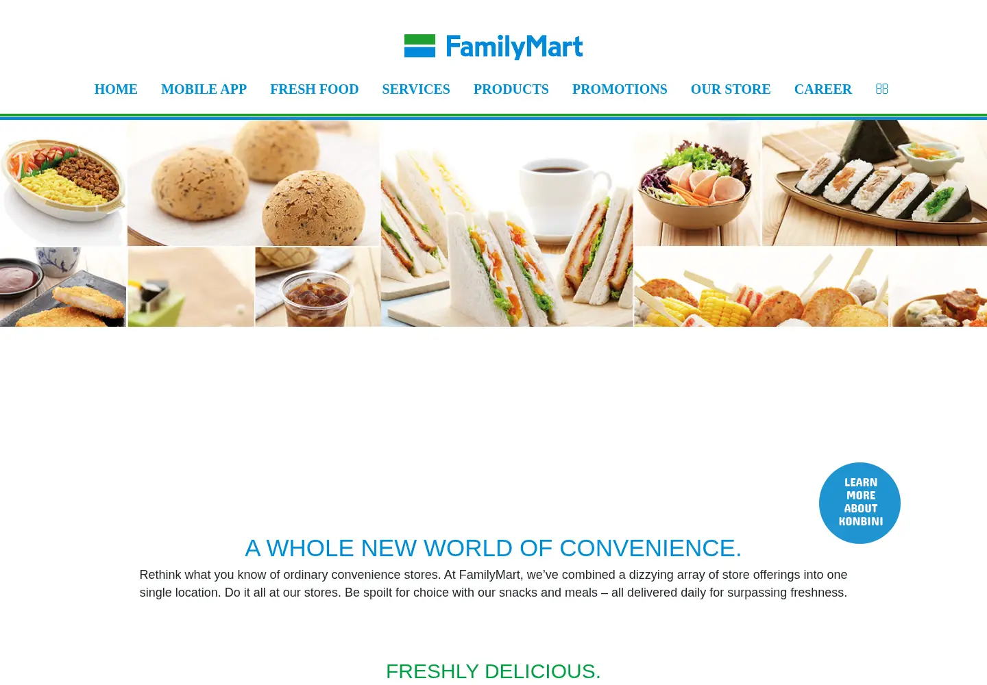 Screenshot of familymart.com.my