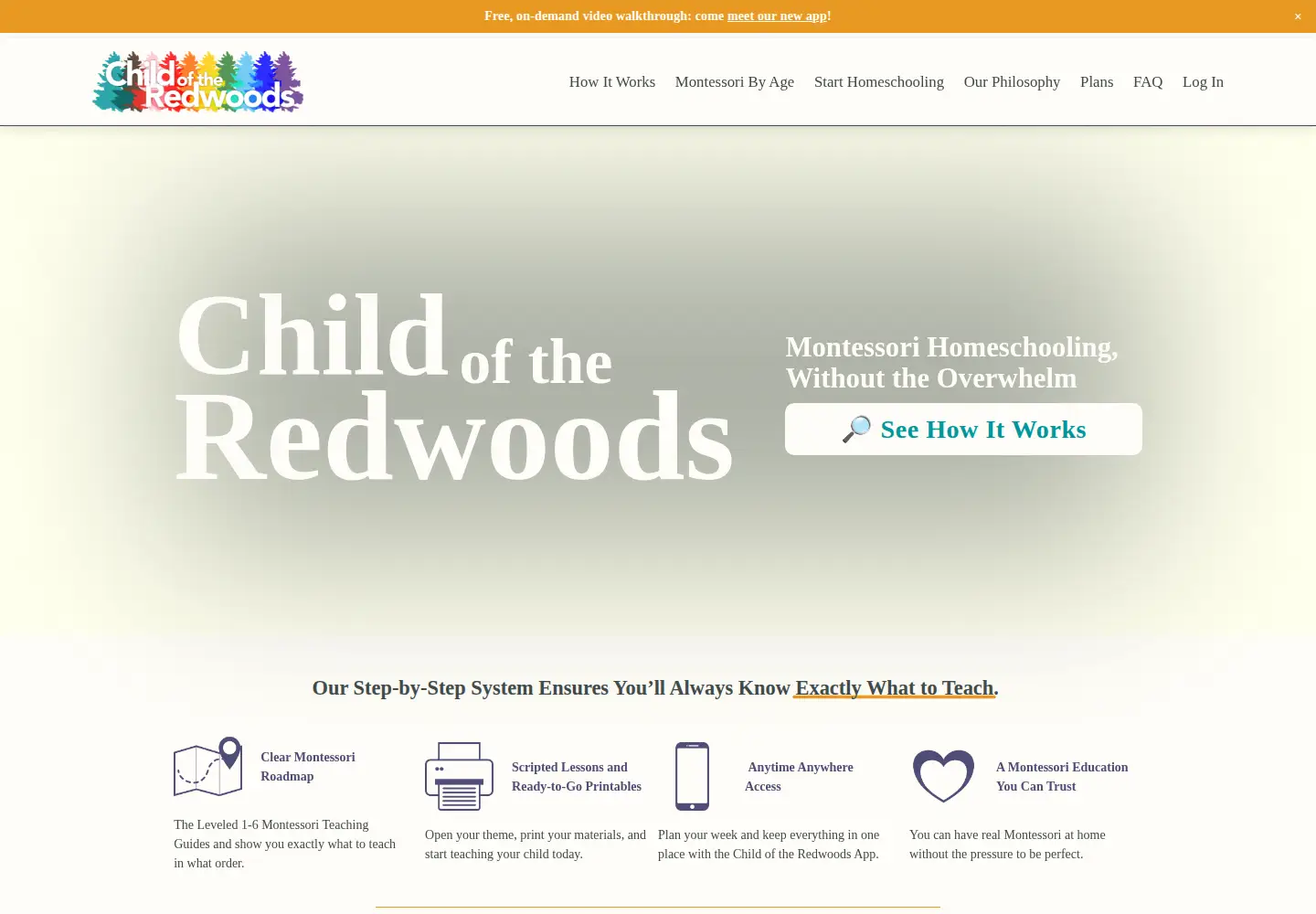 Screenshot of childoftheredwoods.com