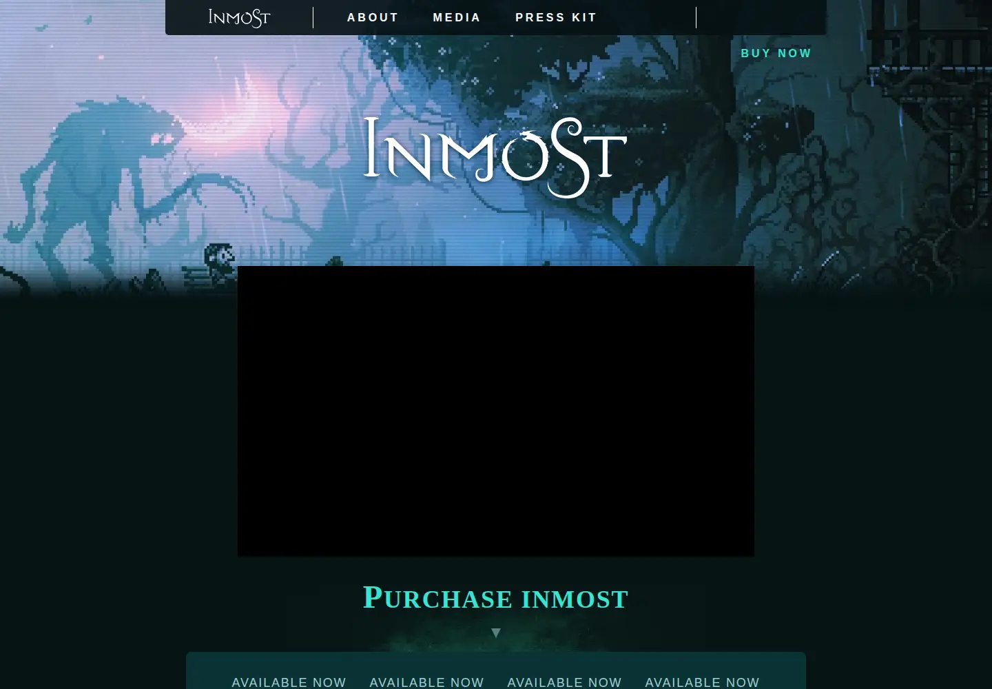 Screenshot of inmostgame.com