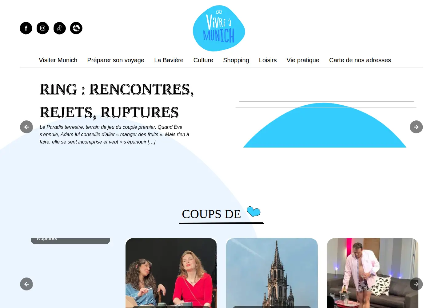 Screenshot of vivreamunich.com
