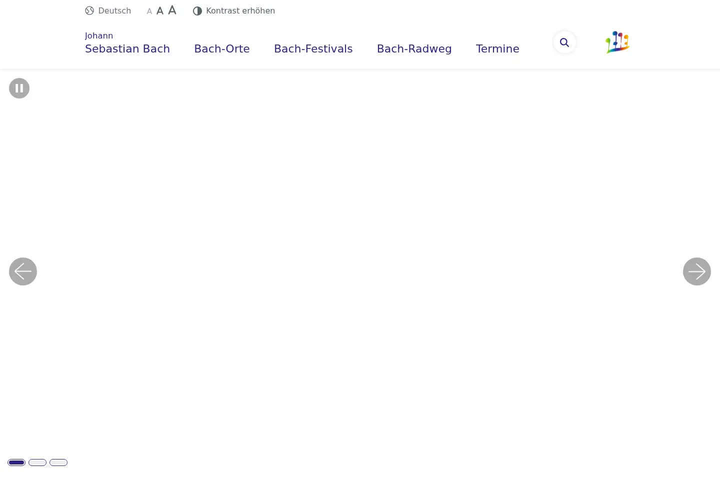 Screenshot of bach-thueringen.de