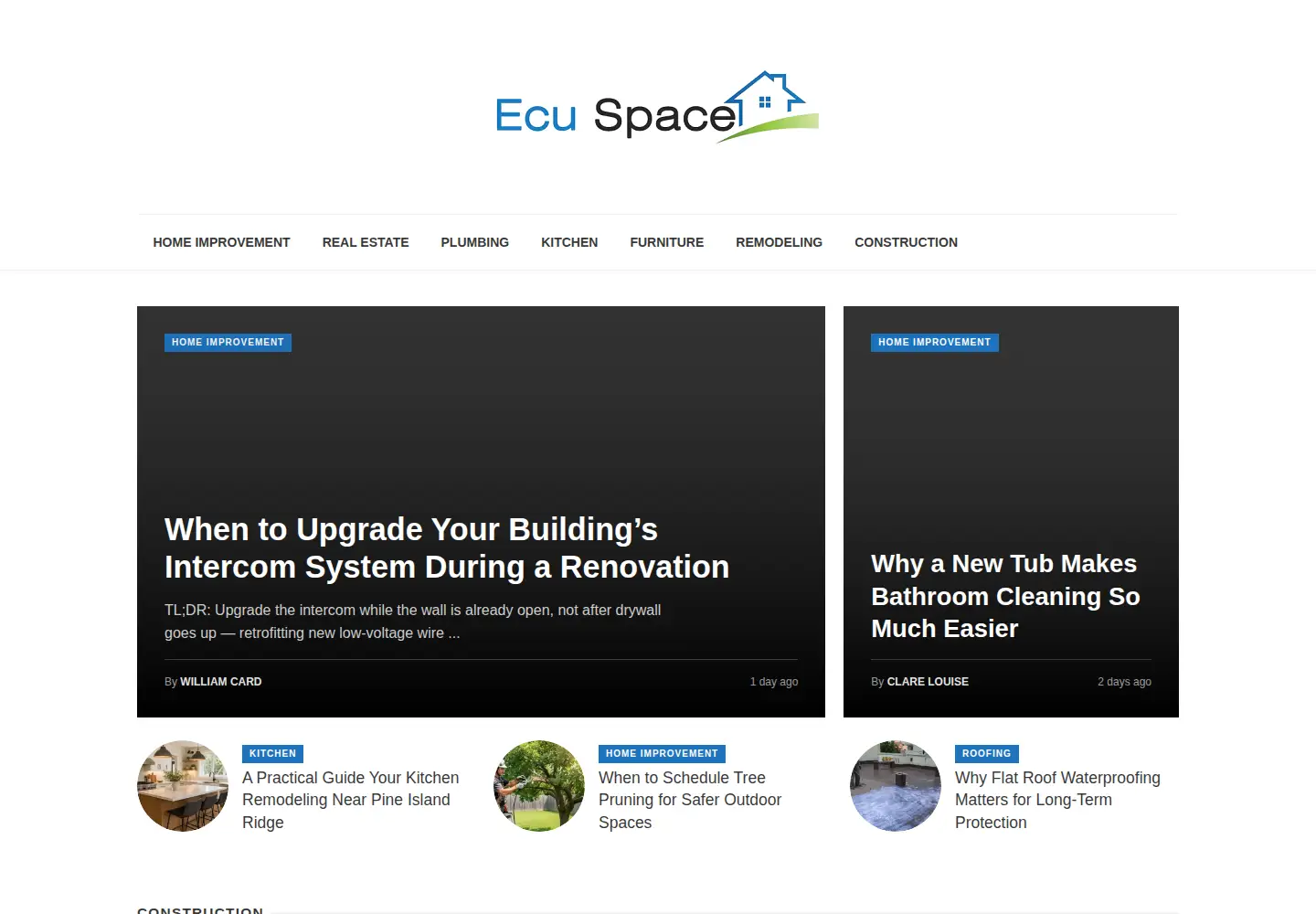 Screenshot of ecuspace.net