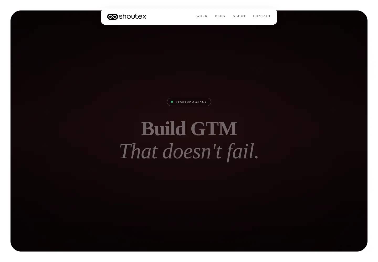 Screenshot of shoutex.com