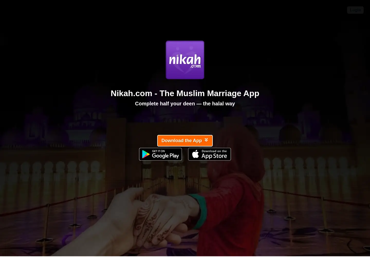 Screenshot of nikah.com