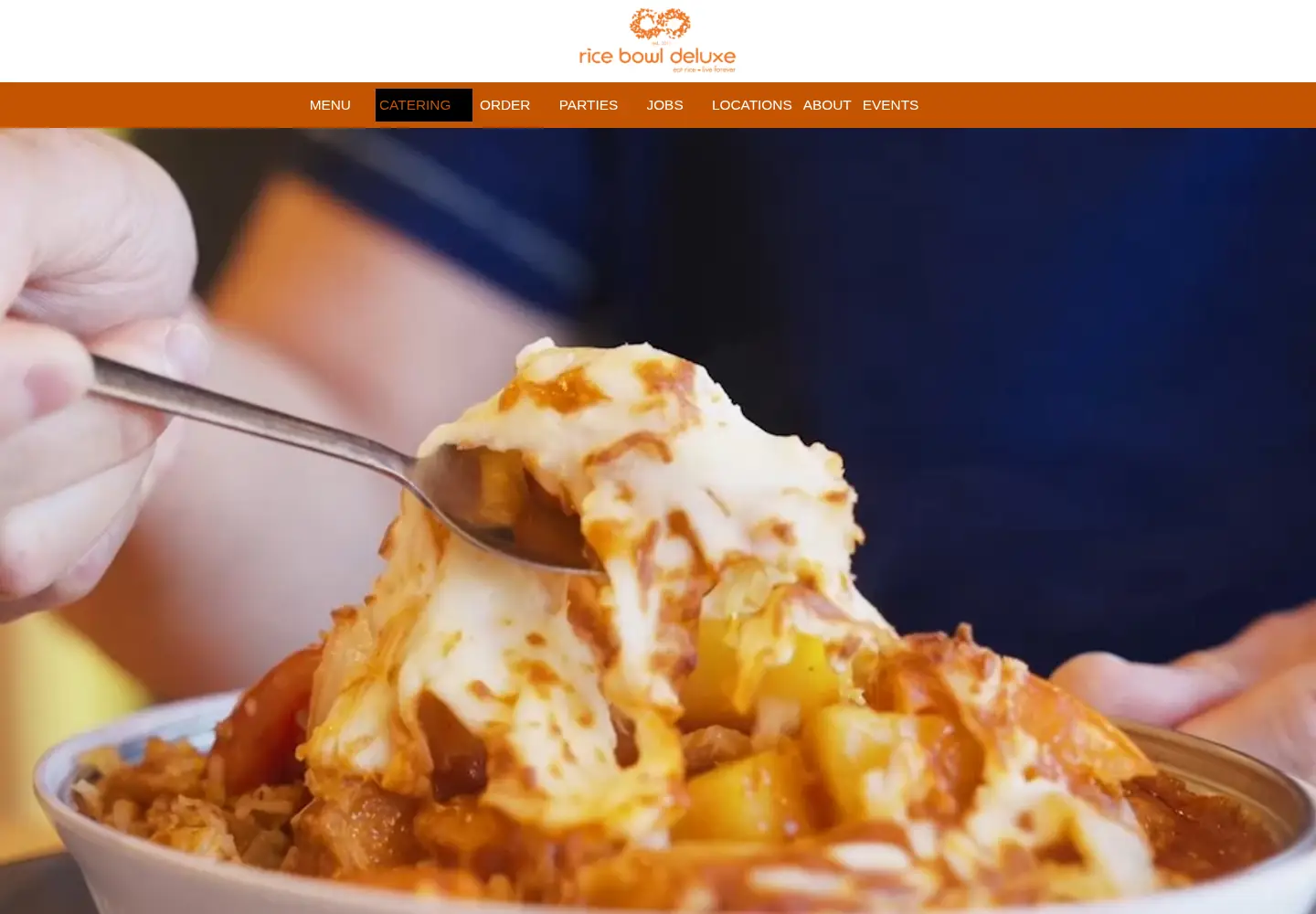Screenshot of ricebowldeluxe.com