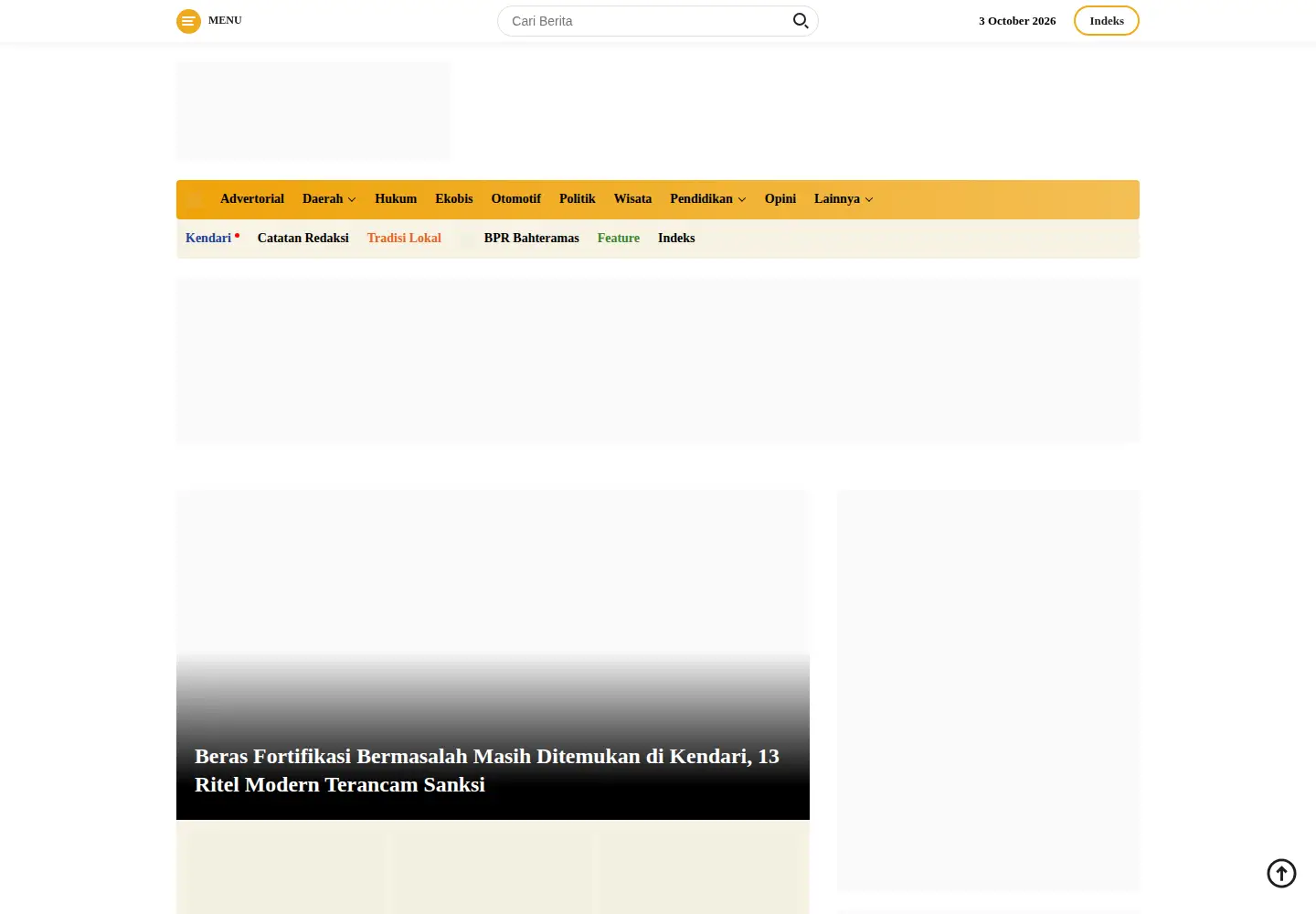 Screenshot of sultratop.com