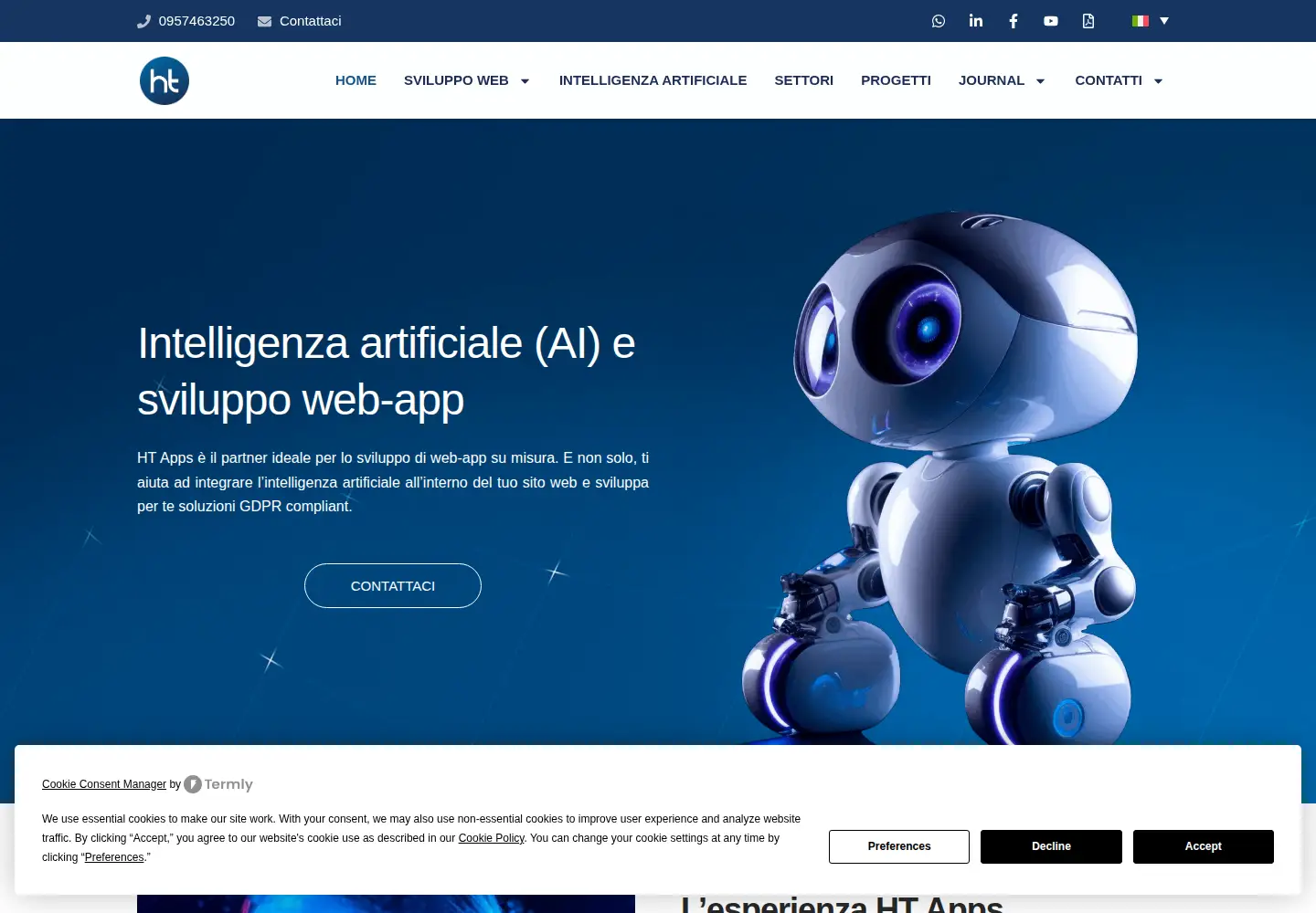 Screenshot of ht-apps.eu