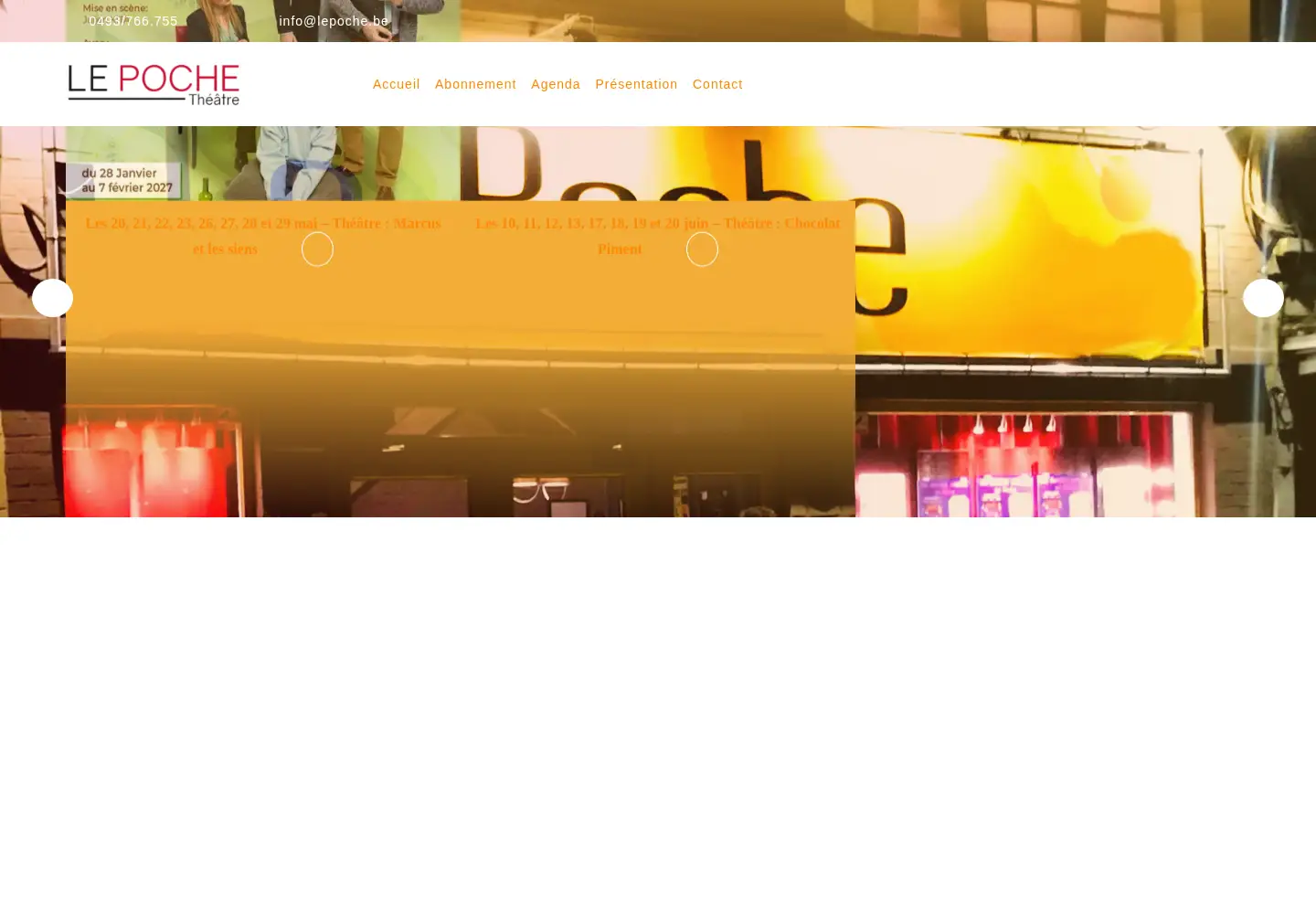 Screenshot of lepoche.be