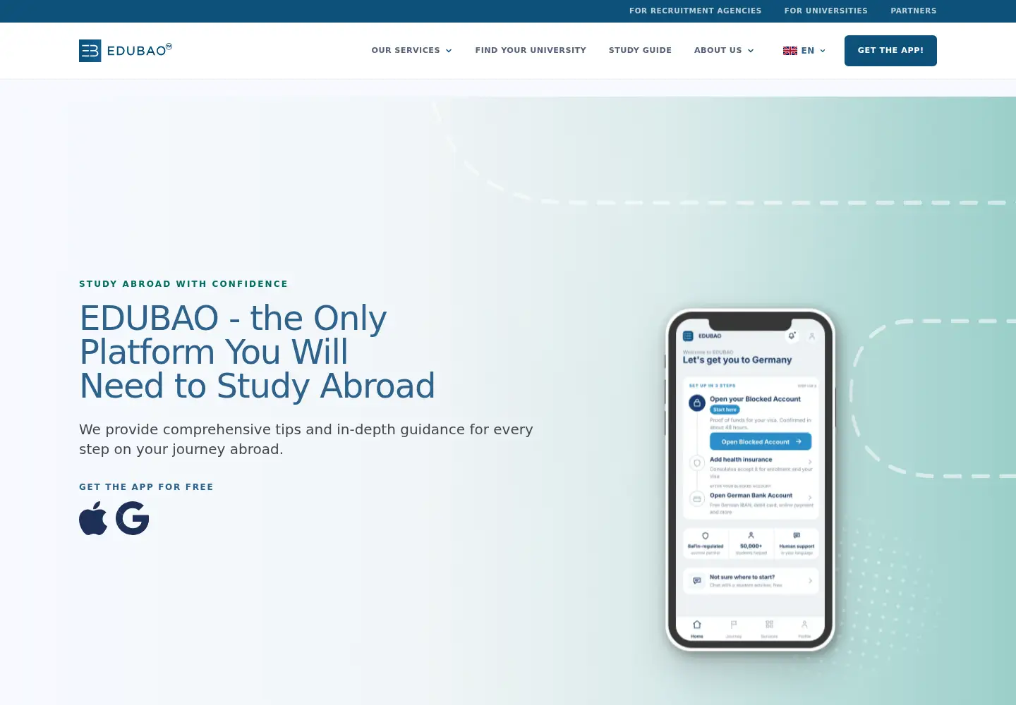 Screenshot of edubao.org
