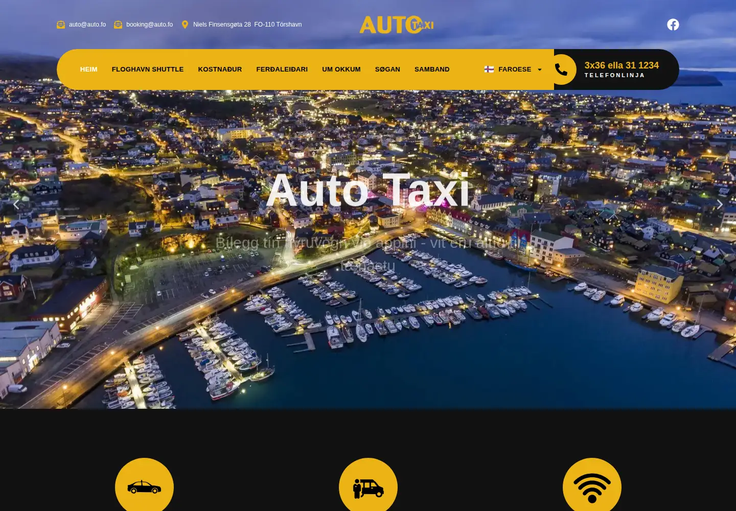 Screenshot of auto.fo