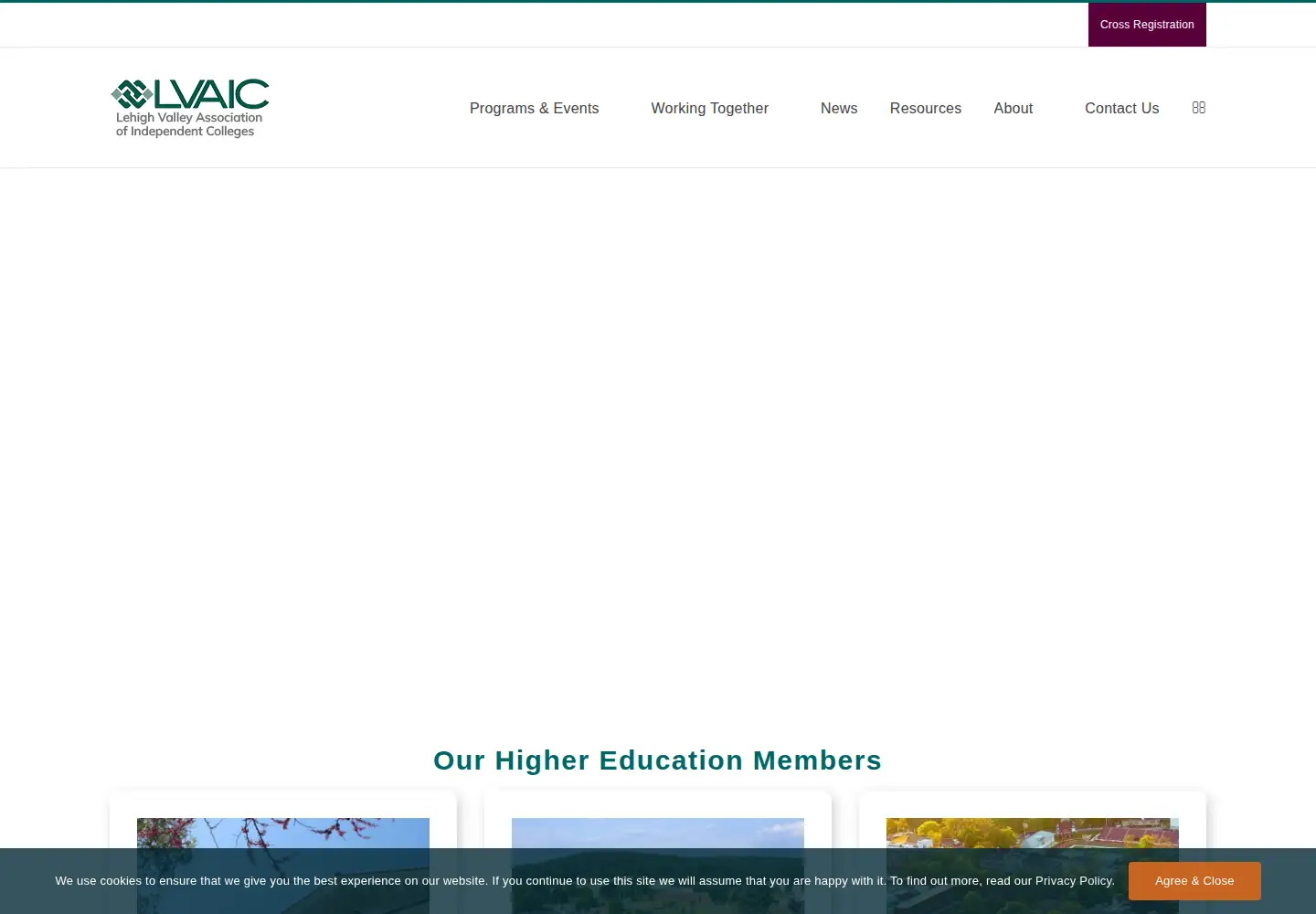 Screenshot of lvaic.org