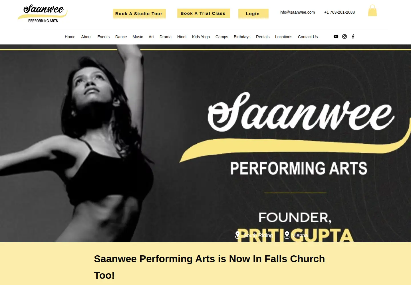 Captured homepage of saanwee.com in the current scan