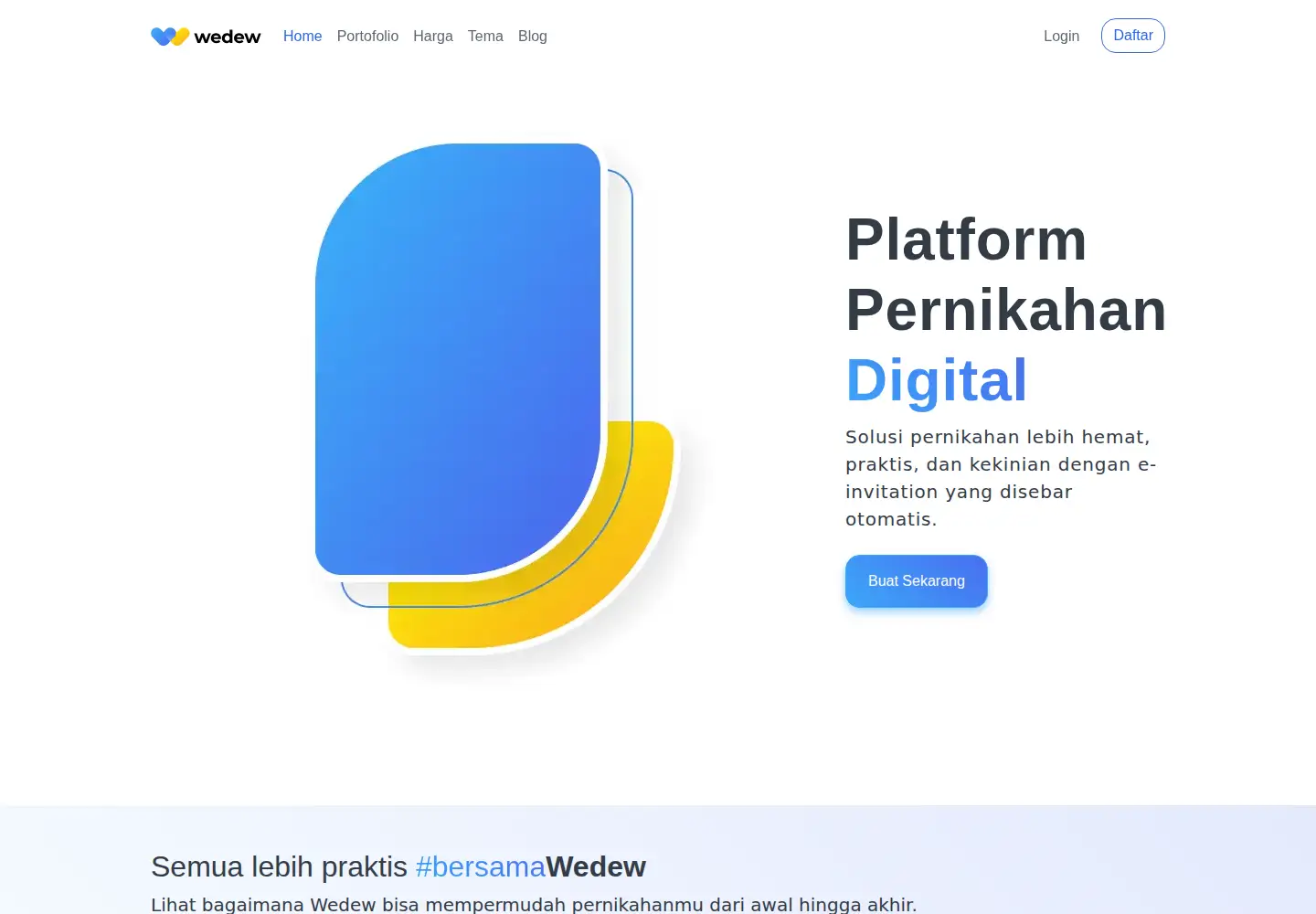 Screenshot of wedew.id