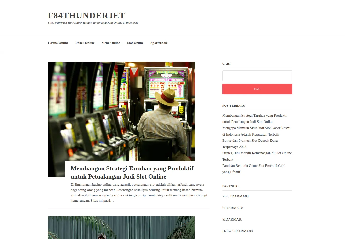 Screenshot of f84thunderjet.com