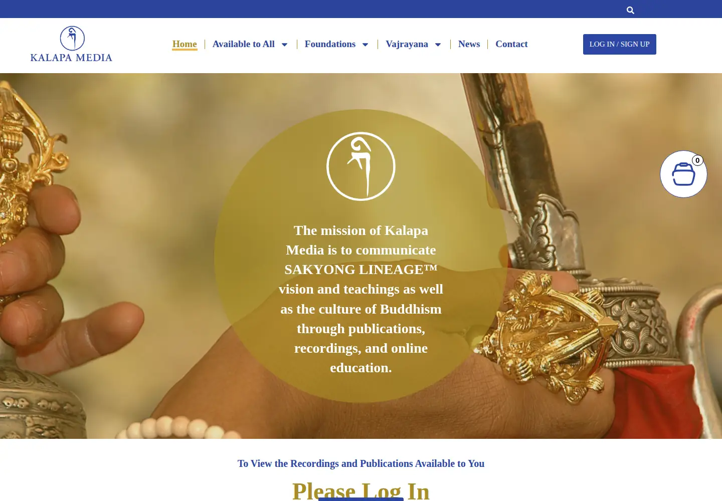 Screenshot of kalapamedia.org