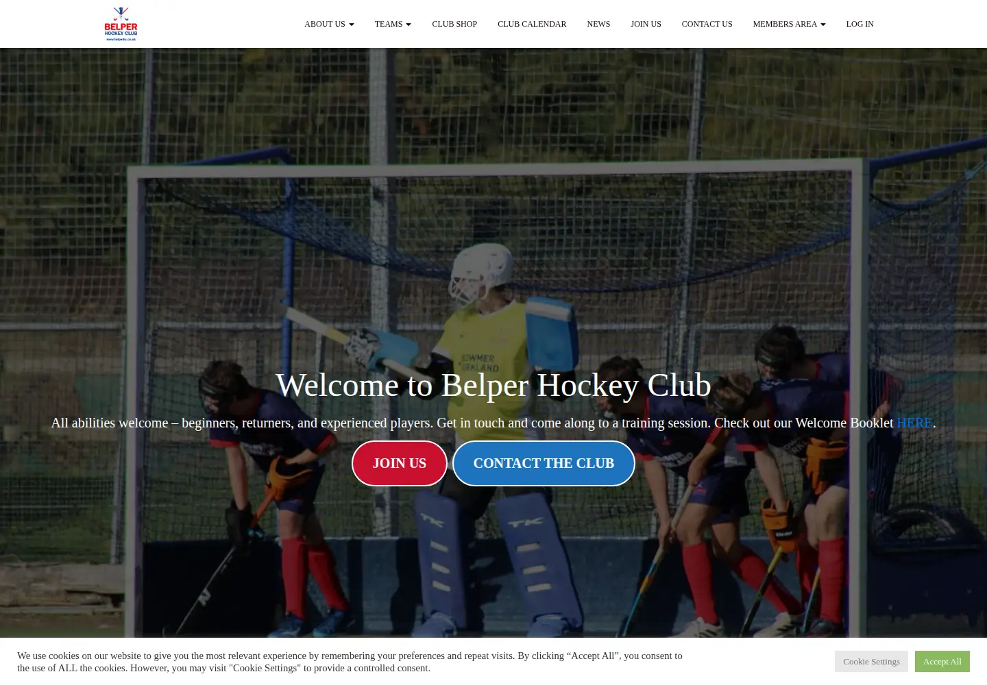 Screenshot of belperhc.co.uk