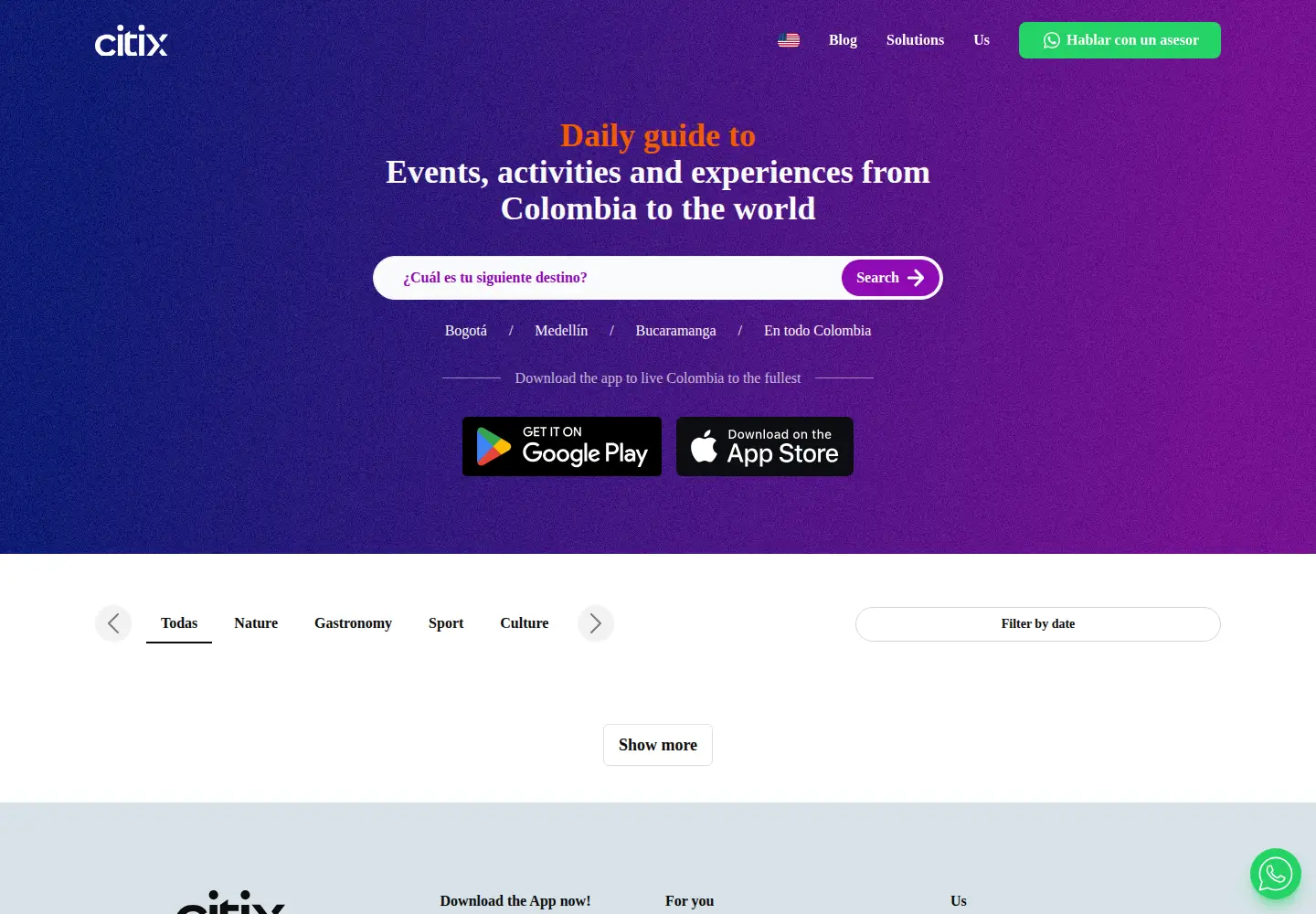 Screenshot of citix.com.co