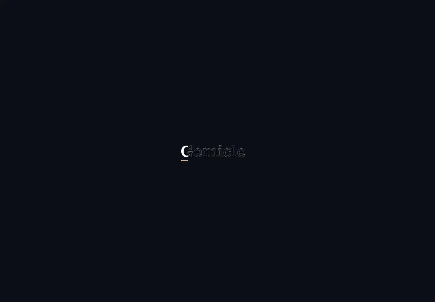 Screenshot of gemicle.com