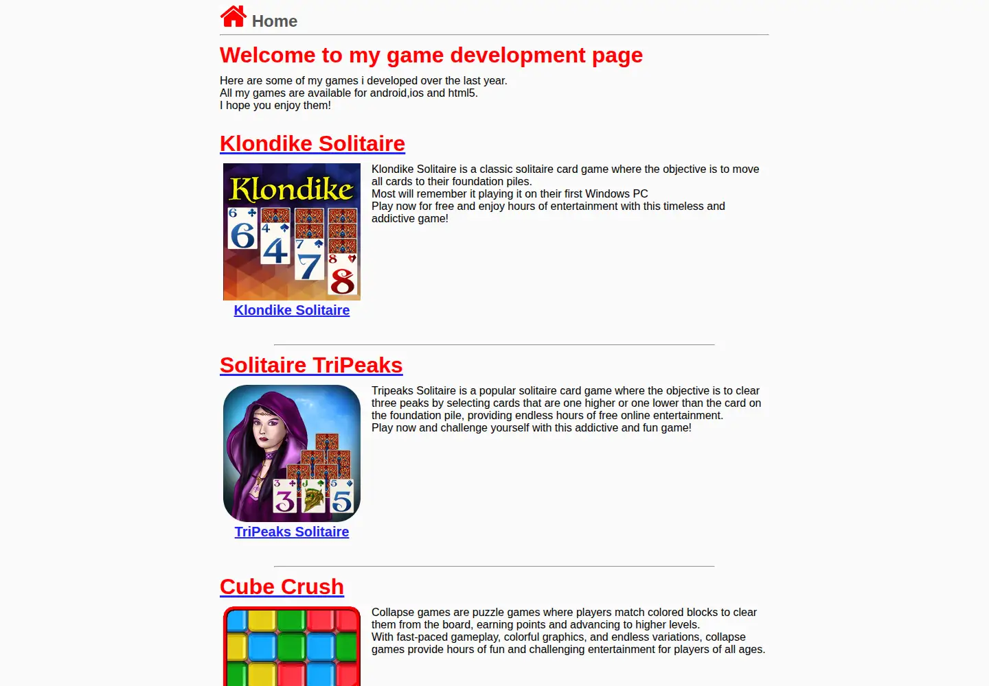 Screenshot of gregorhaag.com