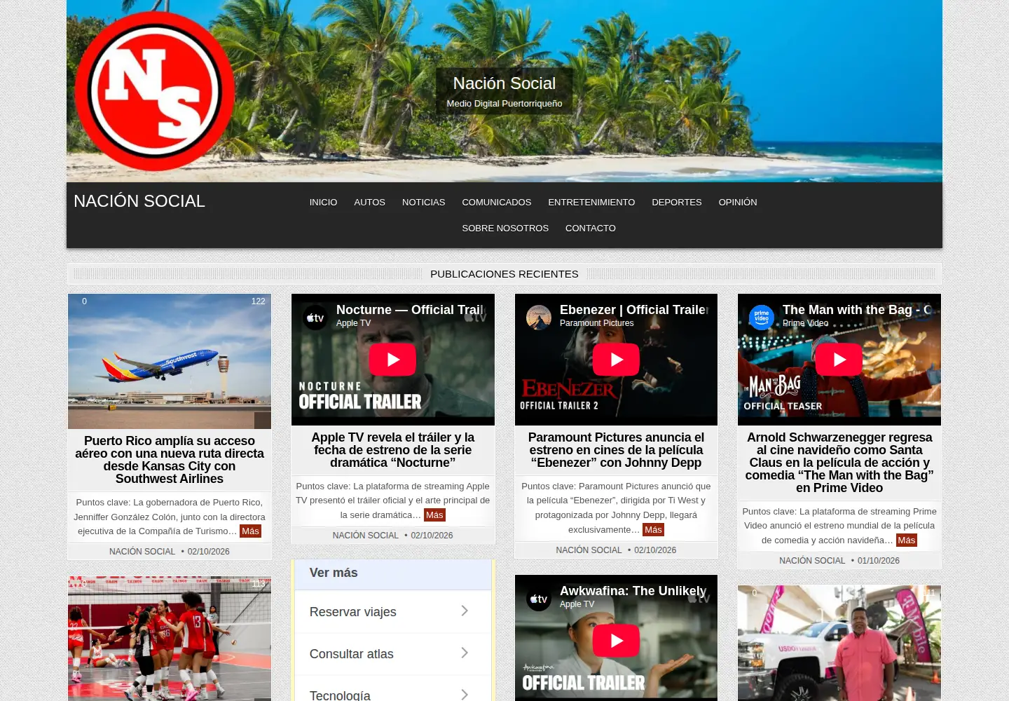 Screenshot of nacionsocial.com