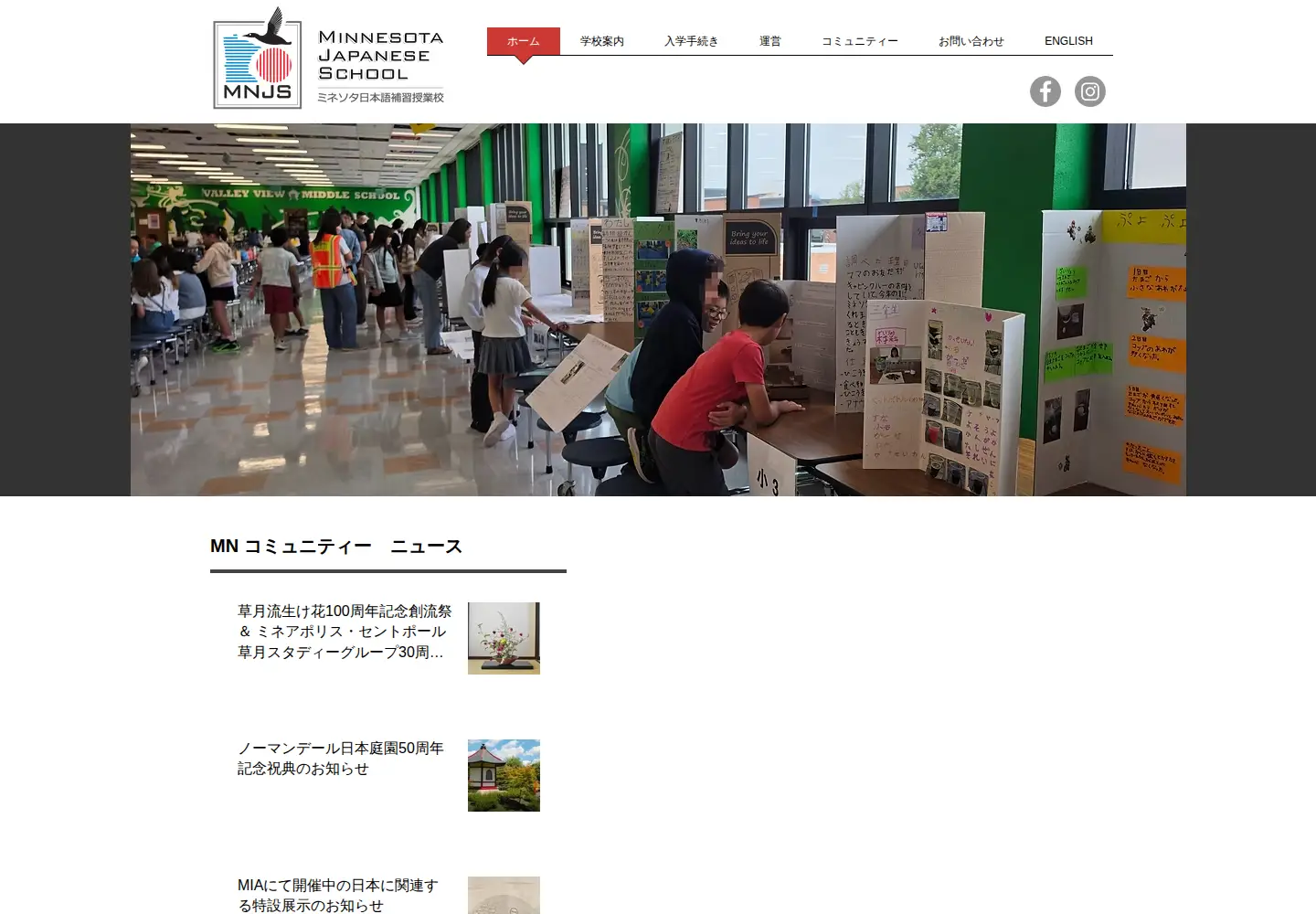 Screenshot of mnjs.org