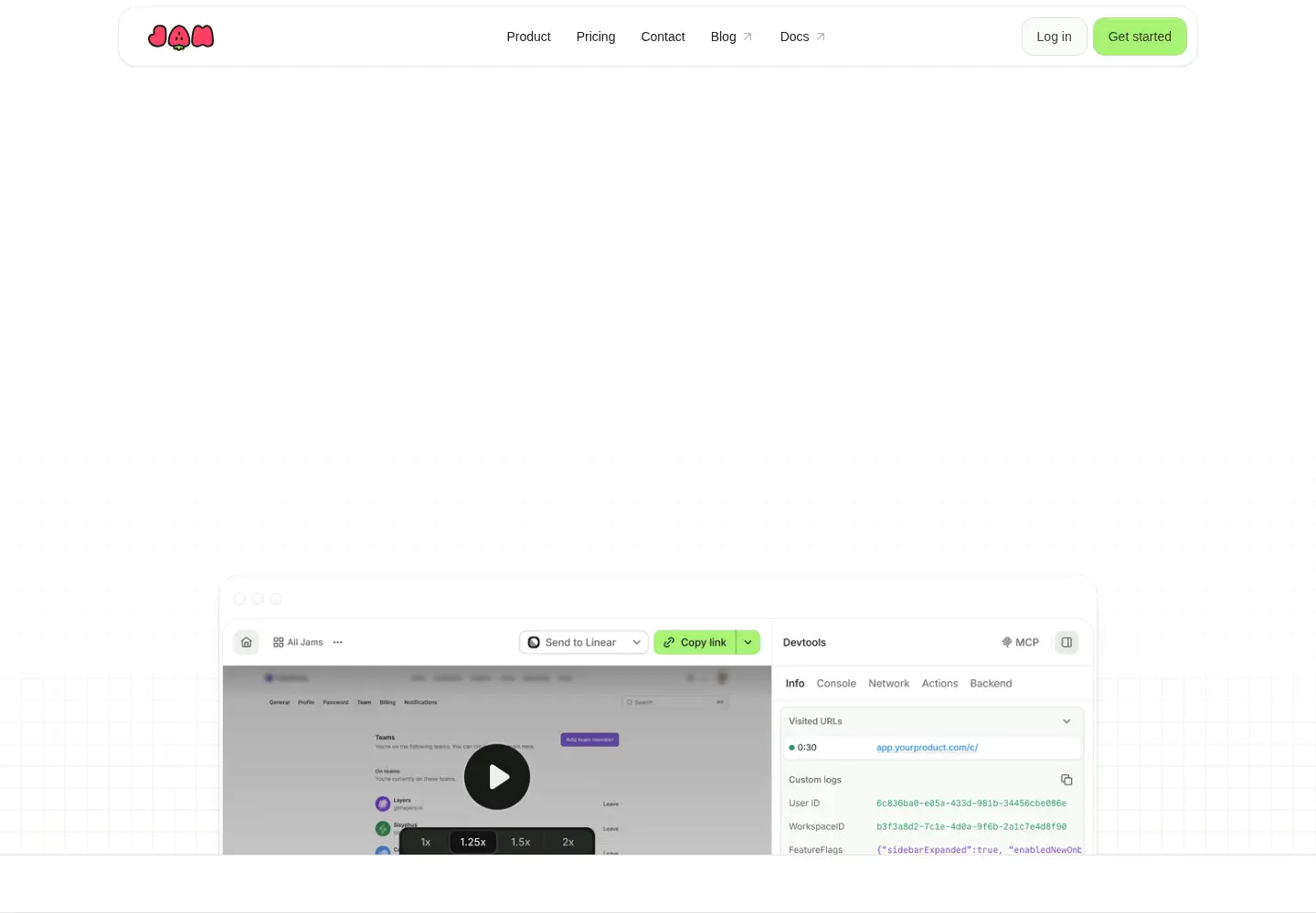 Screenshot of jam.dev