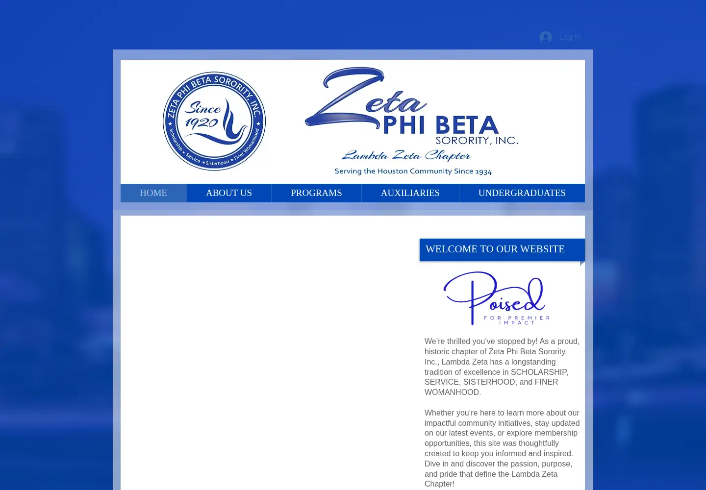 Screenshot of zphiblz.org