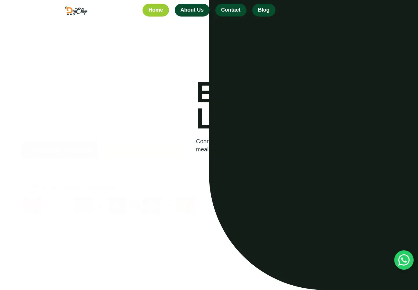 Captured homepage of deychop.com in the current scan