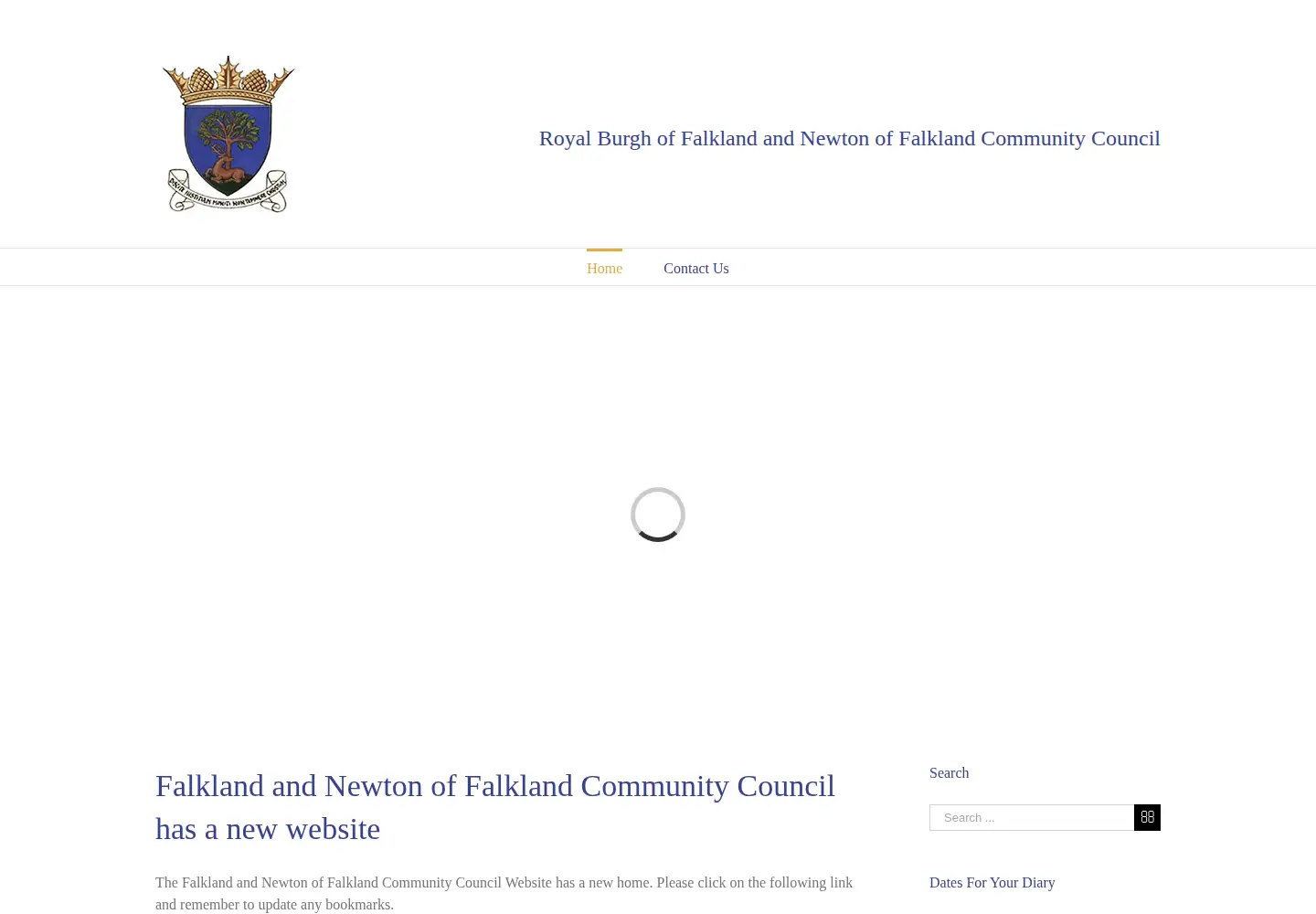 Screenshot of fnccouncil.org