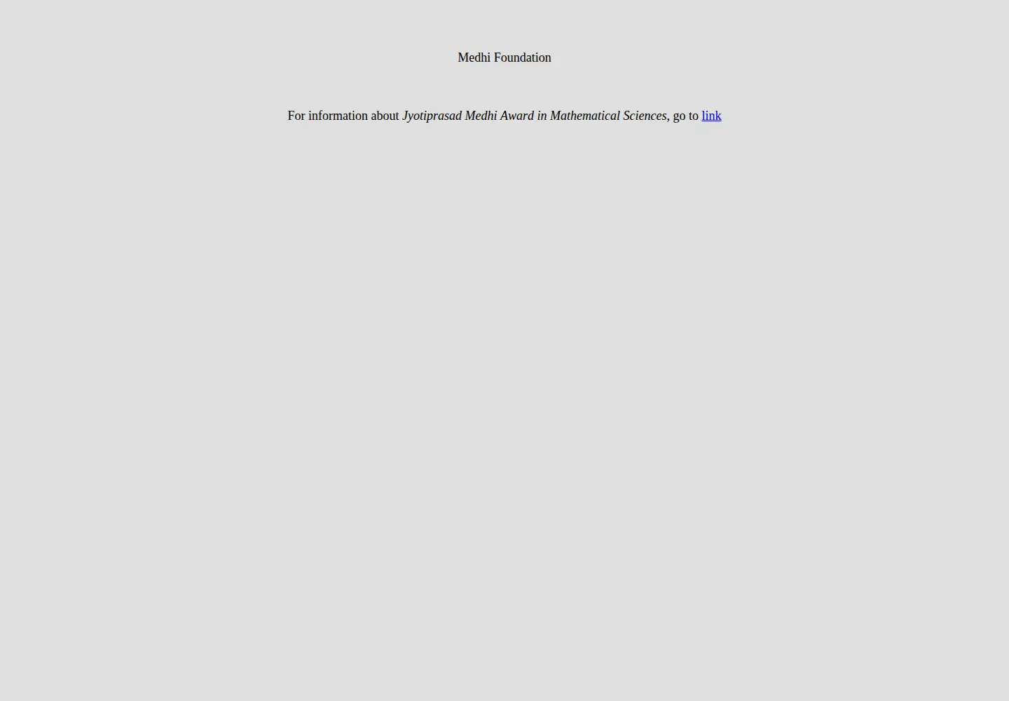 Screenshot of medhi.org