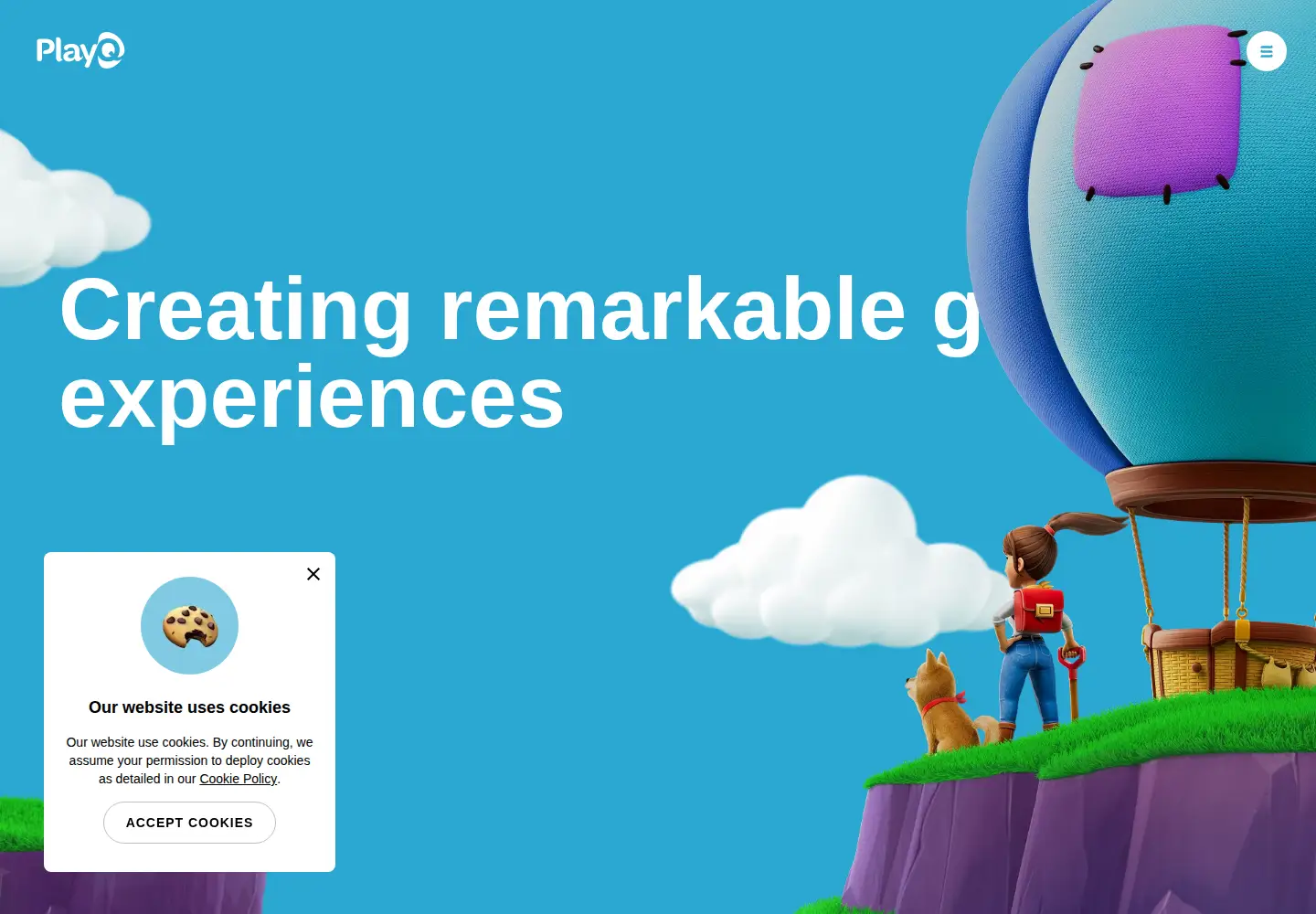 Screenshot of playq.com