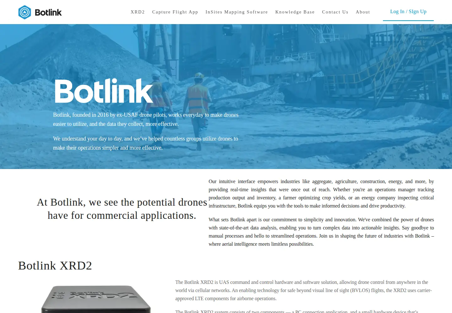 Screenshot of botlink.com